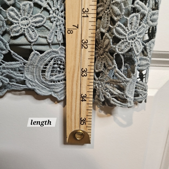 Lulus Sage Green Floral Lace Halter Mini Dress XS Wedding Party Coctail Bridal - Picture 10 of 13